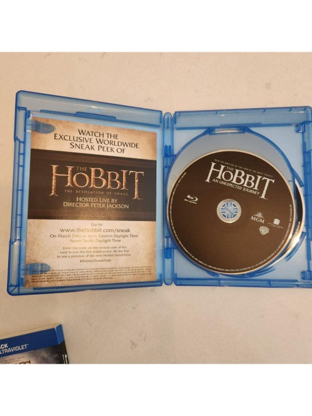 The Hobbit: An Unexpected Journey (Blu-ray Disc, 2013, 3-Disc Set, Canadian) - Picture 3 of 4